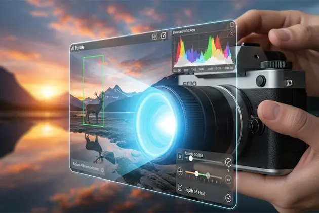 AI camera photography